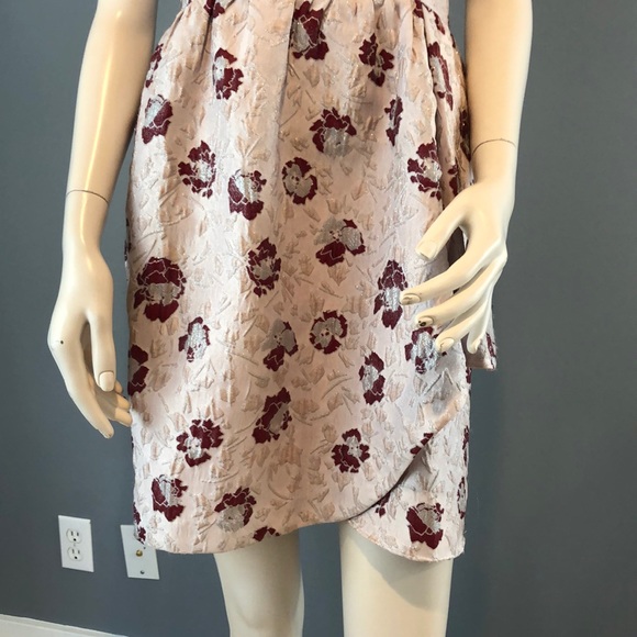 NWOT Shoshanna Strapless Floral Dress SZ 6 - Picture 4 of 14